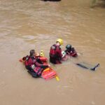 Operação Chuvas Intensas: bombeiros da região fazem treinamento no Rio do Peixe